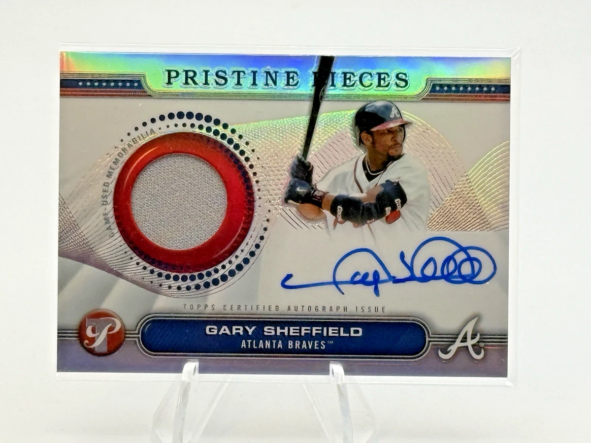 Gary Sheffield Autograph Indiana Baseball Trading Cards for sale