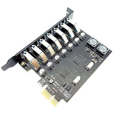2X USB 3.0 Pci Express Adapter Pci E Auf 7 Ports USB 3 Erweiterungs Adapter3906