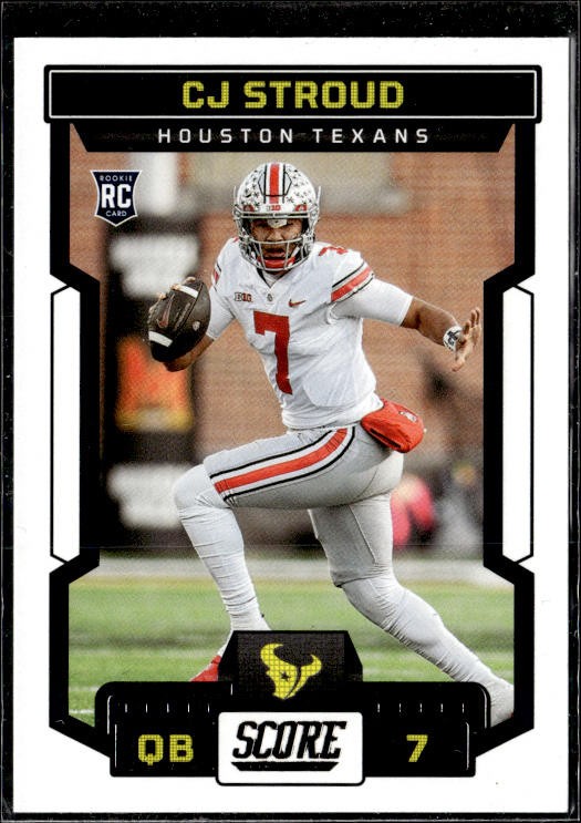 2023 Score #302 C.J. Stroud Scorecard