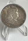 1951 Ben Franklin Half Dollar Coin - 90% Silver Circulated