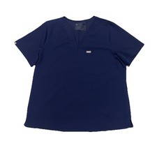 FIGS Women  s Catarina One Pocket Scrub Top Deep Reef Technical FW1000 XXL READ