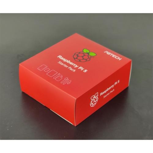 Raspberry Pi 5 8GB Entry Level Starter Kit Pack White Case Edition with 32GB