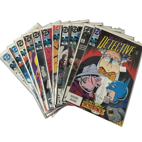 Batman Detective Comics Lot Of 11 Issues Vintage DC Comics Early 90s