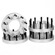 4Pcs 8x170 To 10x225 Hub Centric Wheel Adapters 8 to 10 Lug For Ford F-250 F-350