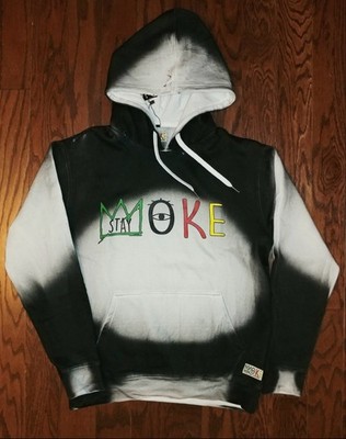 Cut And Sew Stay Woke Gradient Pullover Hoodie XL
