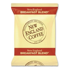 New England Coffee 026260 2.5 oz. Coffee Portion PK Breakfast Blend (24/CT) New