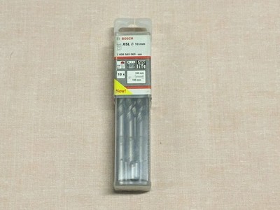 10 Stück Bosch Hammerbohrer X5L Ø 10mm SDS Plus 100mm Arbeitslänge Bohrer N172