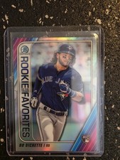 2020 Bowman - Rookie of the Year Favorites Chrome Bo Bichette #ROYF-BB (RC)