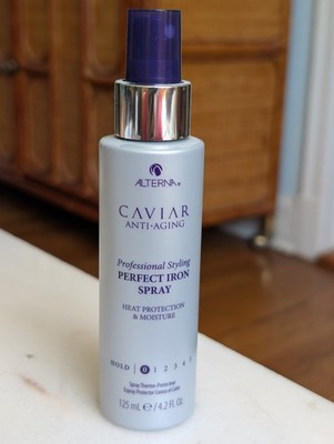 NEW Alterna Caviar Anti-Aging Professional Hair Styling Perfect Iron Heat Spray 