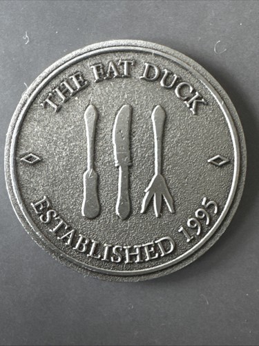 The Fat Duck At Bray - Established 1995 - One Penny Token -“Question Everything” - Picture 2 of 5