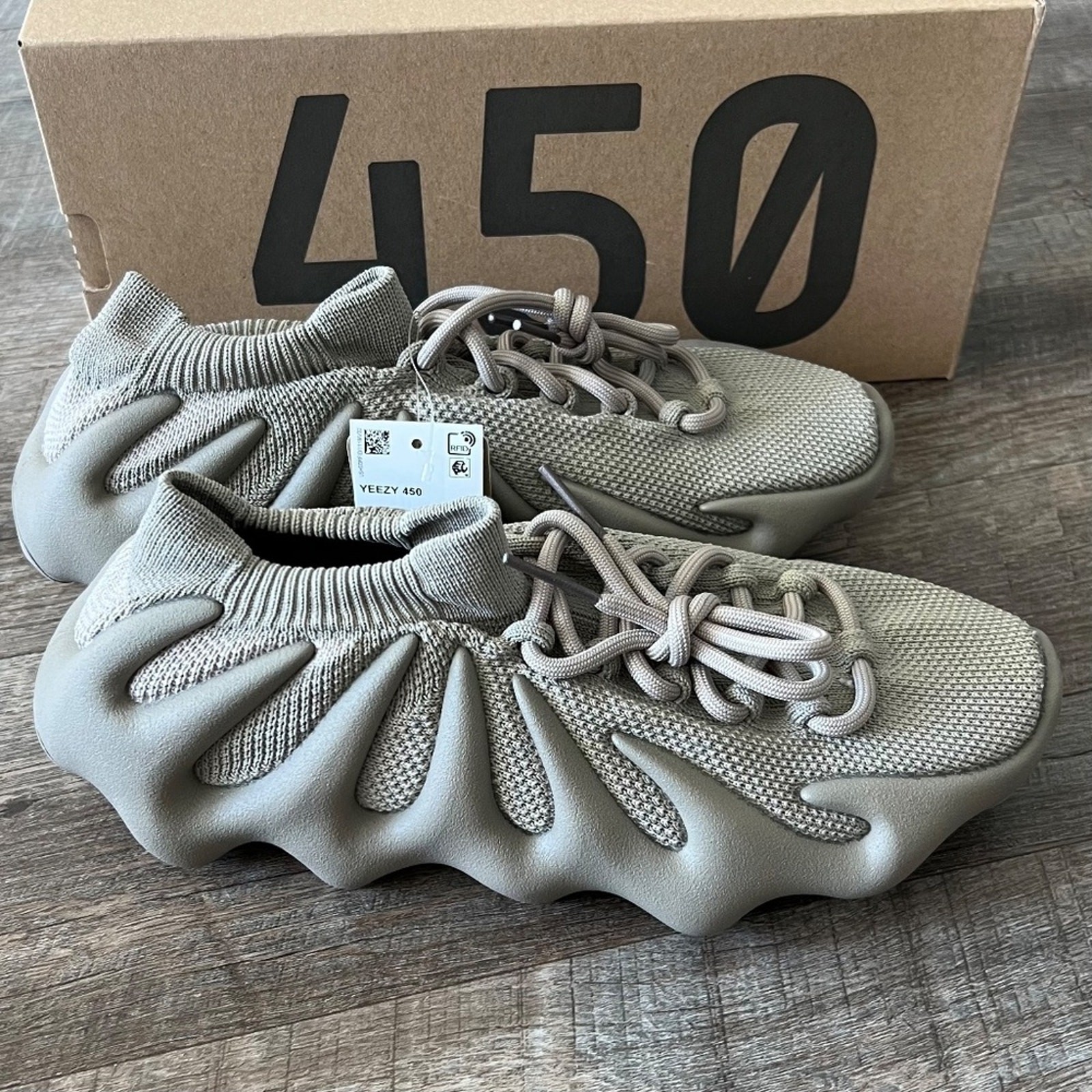 New! YEEZY 450 ID1623 STOFLA, Authentic thumbnail 6