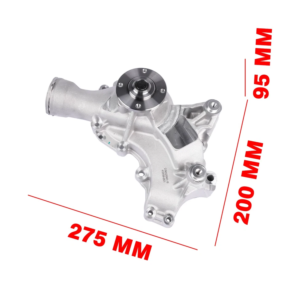 Bomba de refrigerante de agua AMG para Mercedes-Benz CLK63 R63 SLS SL63 S63 ML63 1562000601 Foto 2 de 4