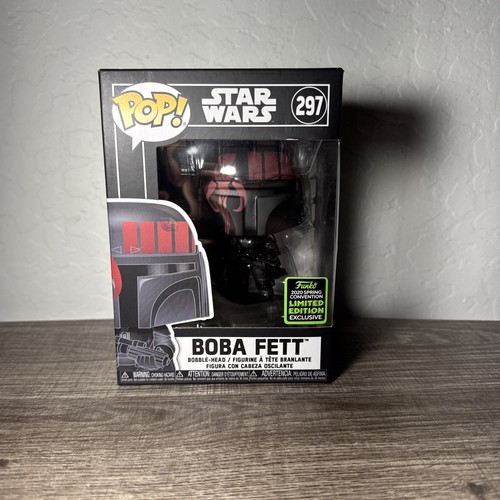FUNKO POP! STAR Wars - Boba Fett Red Super Sized 25 cm. #297 Special