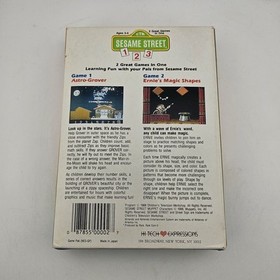 Sesame Street ABC: Ernie&rsquo;s Big Splash - Cartridge + Box - Nintendo Nes - Tested