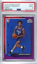 2018-19 Panini NBA Hoops Purple Jerome Robinson #244 PSA 9 MINT 00e8