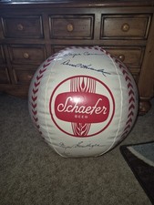 Vintage Rare 1969-71 Schaefer Beer Washington Senators Inflatable  Baseball