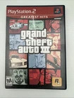 Grand Theft Auto III GTA 3 PS2 Sony PlayStation 2 Greatest Hits No Manual