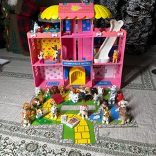90s Puppy In My Pocket Puppyville Hotel Playset For Kids 22 Animals