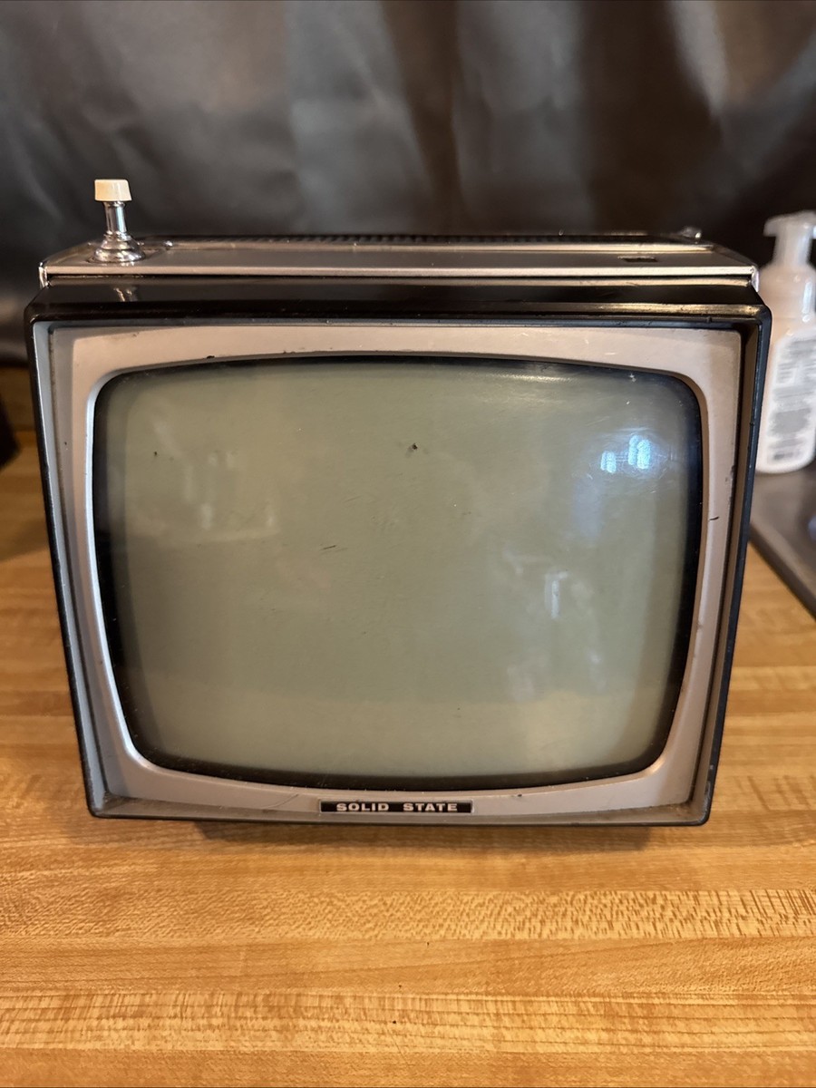 Vintage JCPenney Solid State Tv Made In Japan | eBay