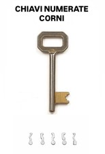 Chiavi Corte Passepartout Numerate Corni Universali Vintage Per Porte Interne