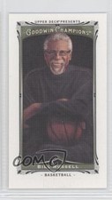 2013 Upper Deck Goodwin Champions Canvas Minis Bill Russell #116 HOF 0q5