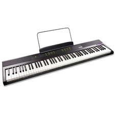88-Key Digital Piano with Semi-Weighted Keys, Lessons  Keynote Stickers.