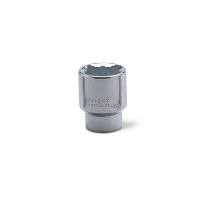 Wright Tool 4328 7/8in 1/2in Drive 8 Point Square Standard Socket Chrome