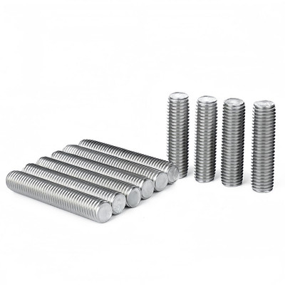 10 Stück Gewindestifte M8x30mm Edelstahl A2 V2A Gewindestangen DIN976 Hochfeste