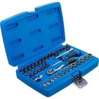 "Bgs SteckschlüSsel-Satz Gear Lock Antrieb 6,3 Mm (1/4\") 39Tlg. - 2151"