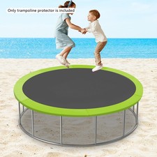 10ft Trampoline Pad, PVC Trampoline Edge Cover Springs Protection Pad Green