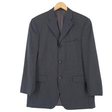 Strellson Mens Blazer Sheurwolle Suit Jacket EU 50 UK/US 40R Grey