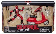 Marvel Legends Deadpool Corps 6  Action Figure Toy with Scooter and Dogpool NEW