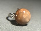 Natural Silicified Coral Fossil Flower Agate Ring/ Adjustable — photo 3