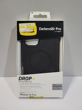 OtterBox iPhone 16 Plus Defender Pro Series Case with MagSafe - Black NEW SEALED