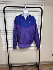 Nike Sportswear Youth Large 12-14 Windbreaker Purple Blue  Fits Women  s XS/S