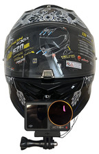 Scorpion Exo-Air 520 - NUOVA VERSIONE Chin Mount - GoPro Action Cam supporto mento