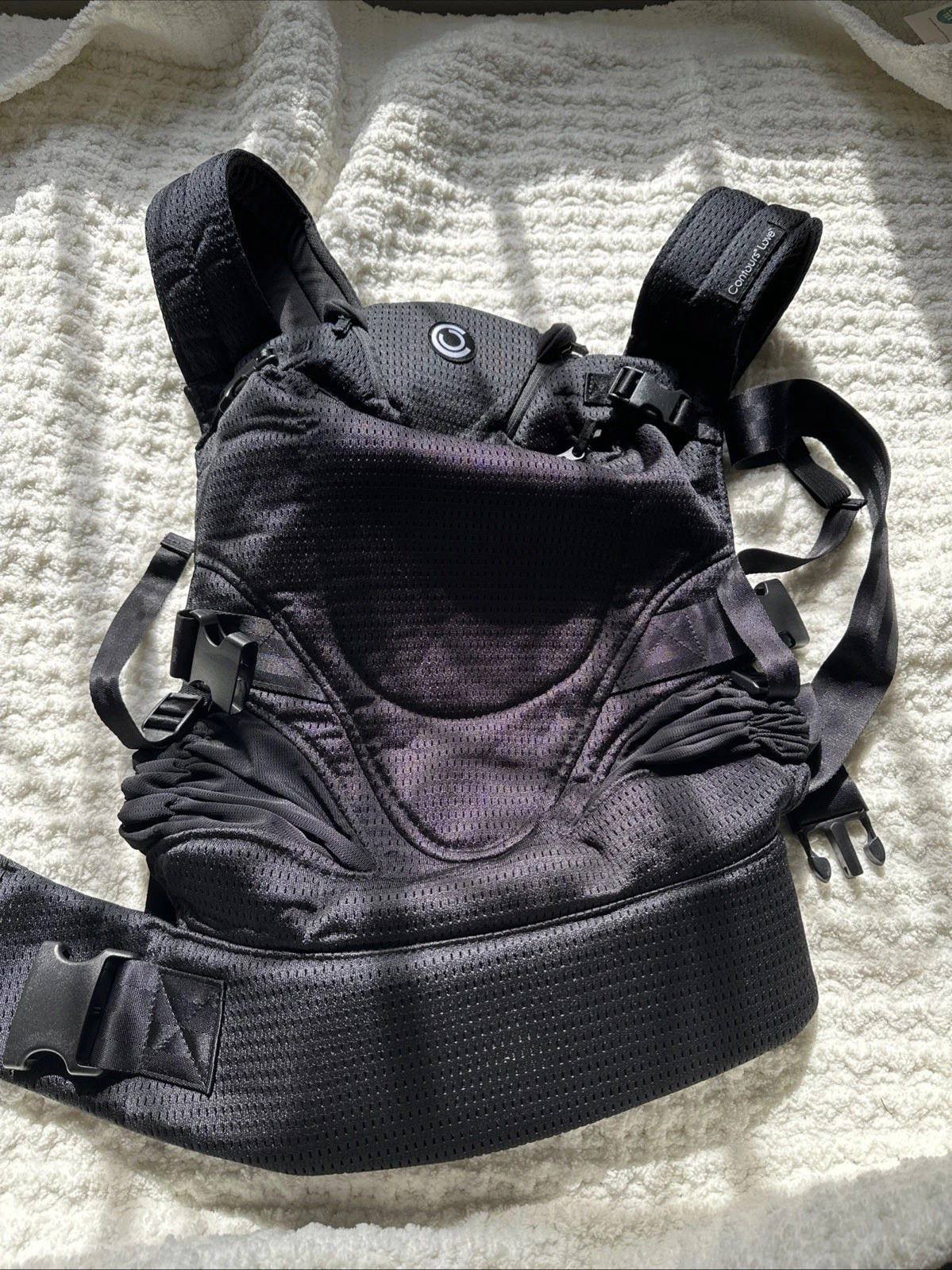 Baby Carrier Contours Love 3 In 1 Black Lightweight Comfortable 8-30 Pound Kid