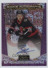 2024-25 O-Pee-Chee Platinum Rookie Violet Pixels 33/65 Zack Ostapchuk Auto 0pi6