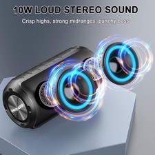 Bluetooth Speaker, 2025 New Stocking Stuffers Portable Wireless Speaker with 6D