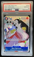 2022 One Piece Paramount War Boa Hancock Uncommon Gift #OP02-059 PSA 10 GEM MINT