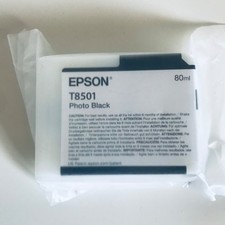 Genuine Epson T5801 Pro 3800 3880 Photo Black Ink T580100 OEM No Box Dated 2021