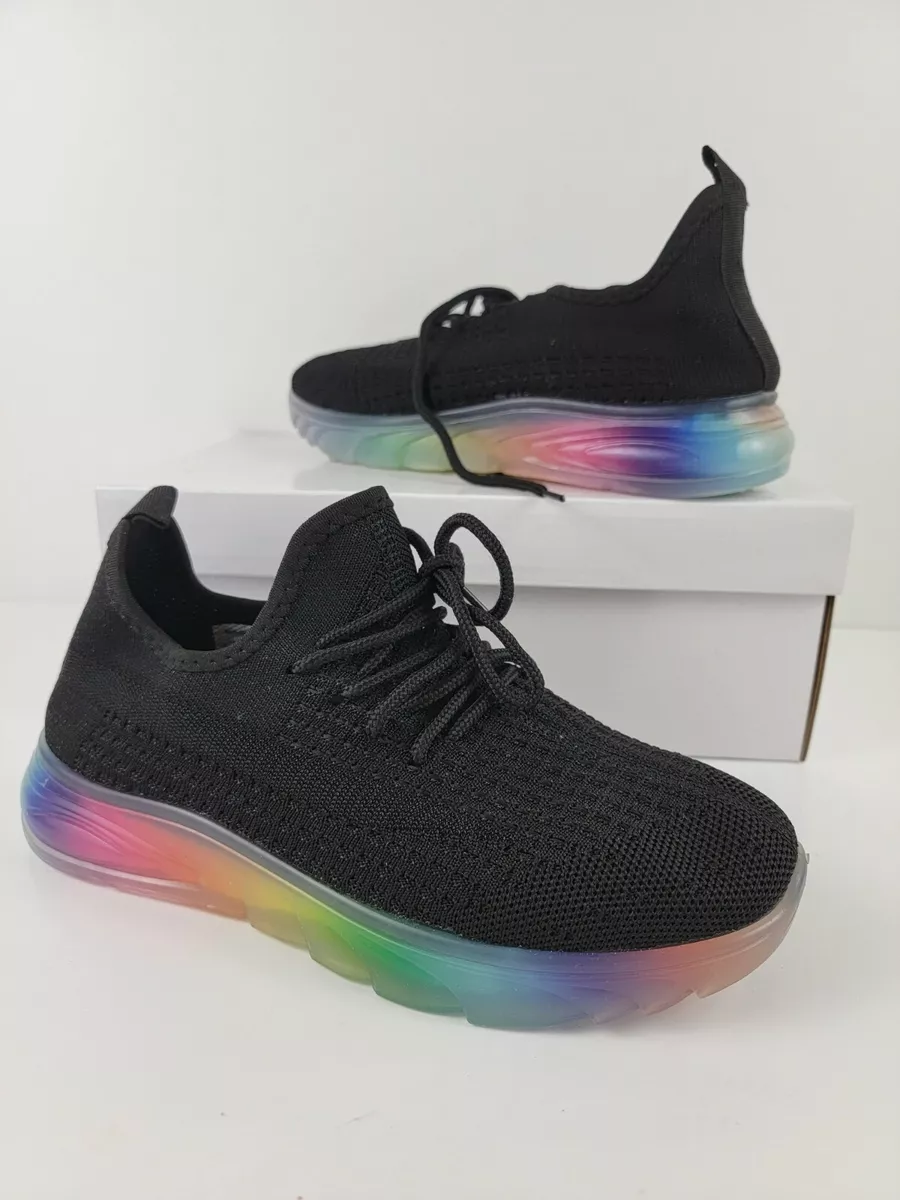 Sneakers with shop rainbow soles