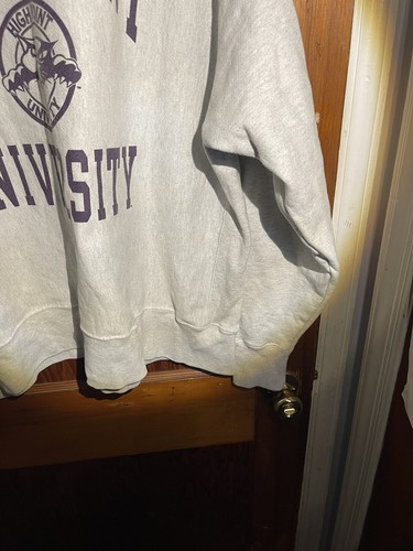 Vtg High Point University Champion Reverse Weave Sweatshirt Crew Neck SIZE XXL - Picture 12 of 24