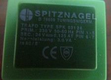 Spitznagel Trafo Type Spk 031 24 D 78909 Tuning5n Mini Transformer Prim 230v 24v