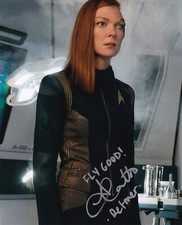 EMILY COUTTS signed autograph 20x25cm STAR TREK in person autograph COA