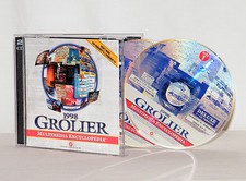 Vtg. 1998 Grolier Multimedia Encyclopedia - Deluxe 2 CD Version . Windows CD-ROM
