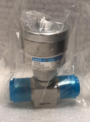   IHARA BELLOWS VALVE N.C. 0.4~0.6MPa DIAPHRAGM