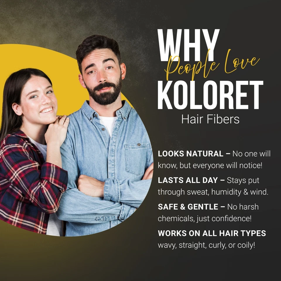 Fibras capilares Herbishh Koloret - negras Foto 4 de 4