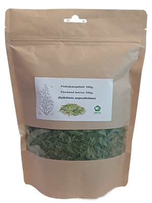 Fireweed Leaves Dried 100g / Premium Quality / Natural Herbal Wellness Tea