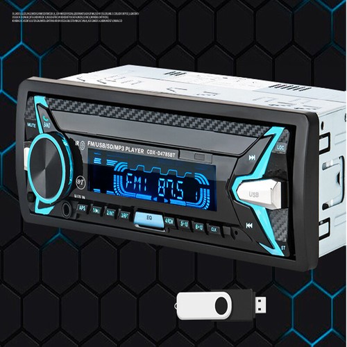 4 Channels Practical Car Stereo Radio Bluetooth MP3 Player Card Host USB/TF/AUX - Picture 10 of 13